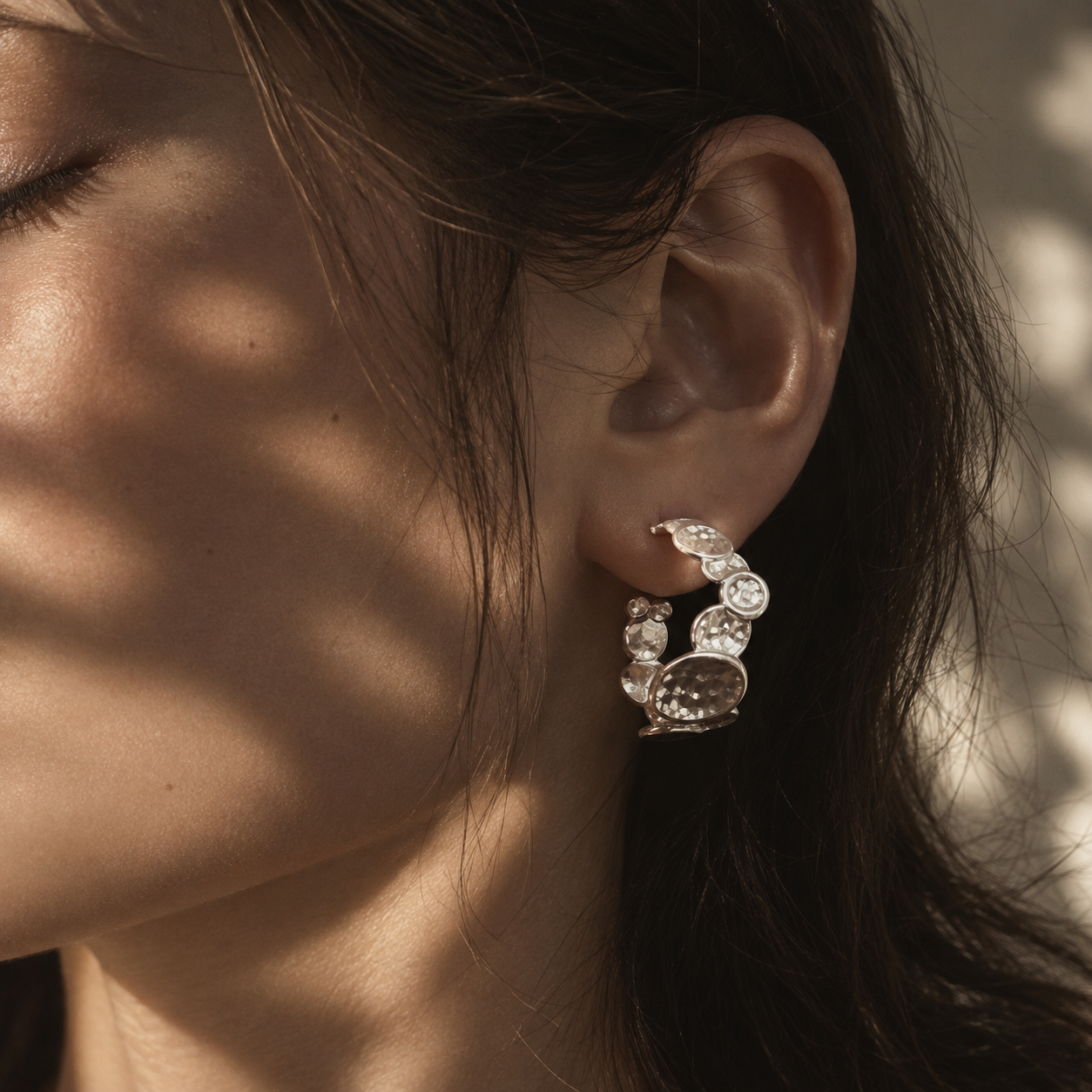 Ripple Moonlight Earrings