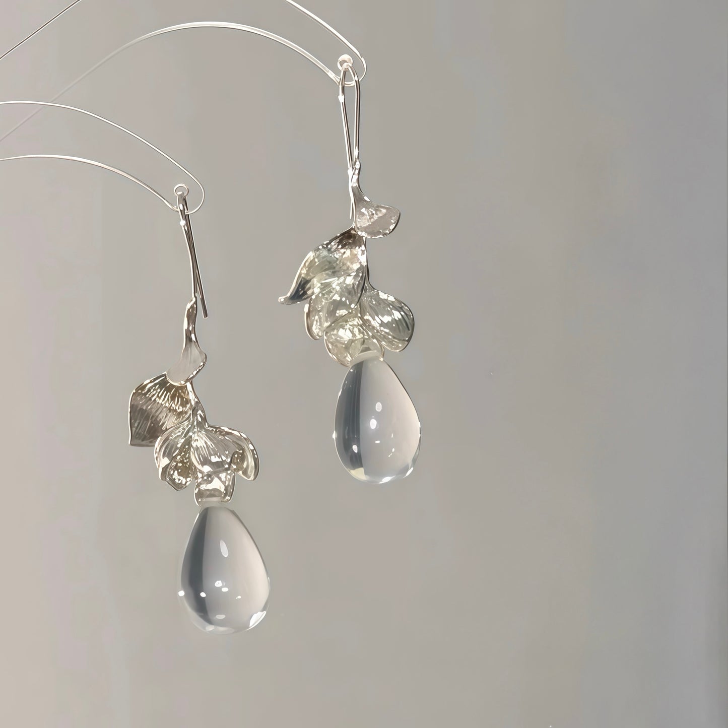 Dewdrop Botanical Earrings