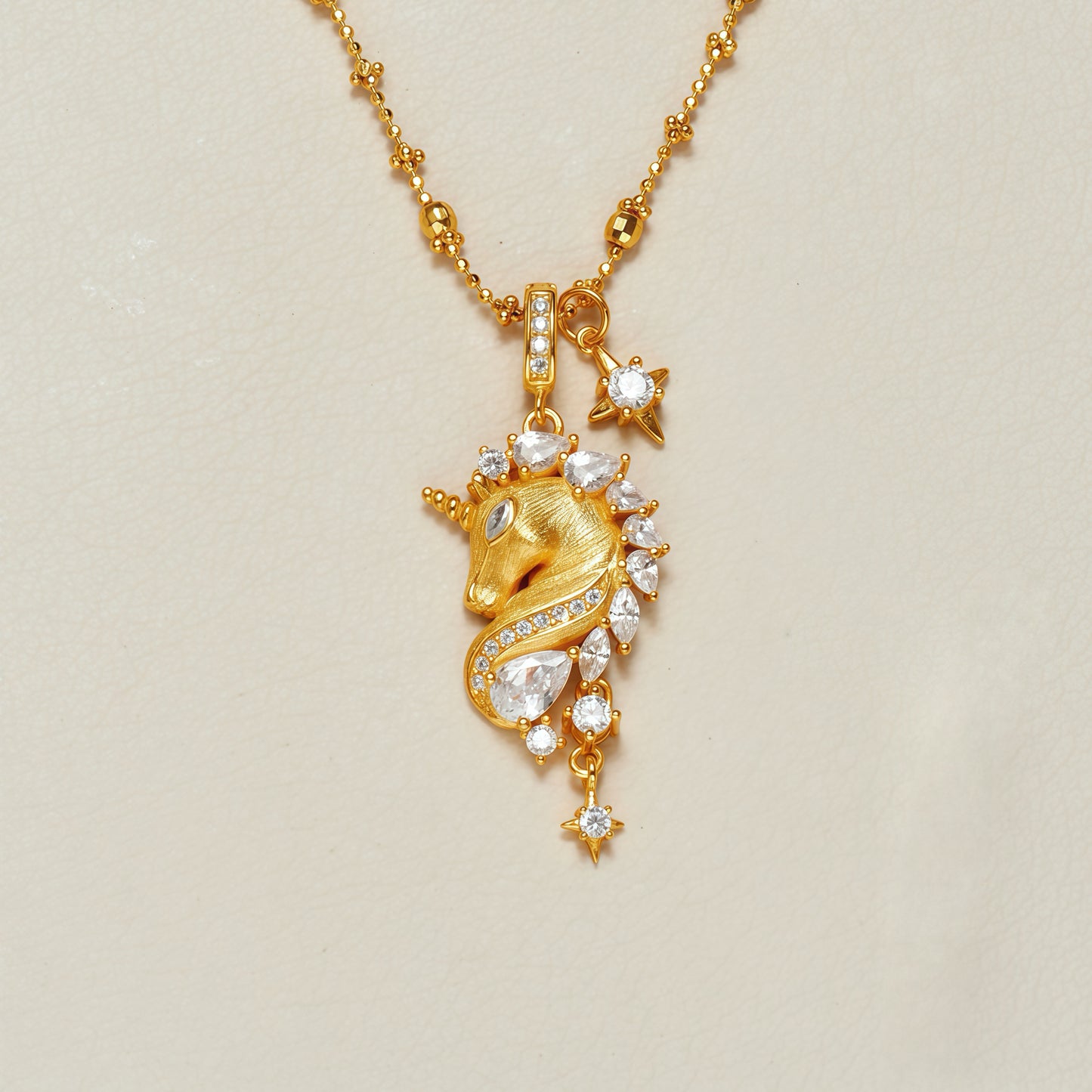 Celestial Sovereign Horse Necklace