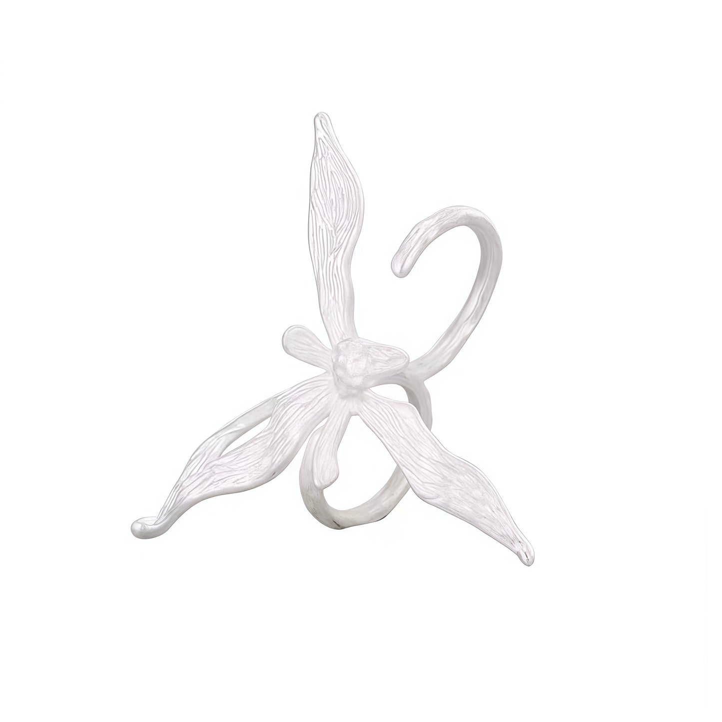 Four Seasons Orchid Dual-Link Ring