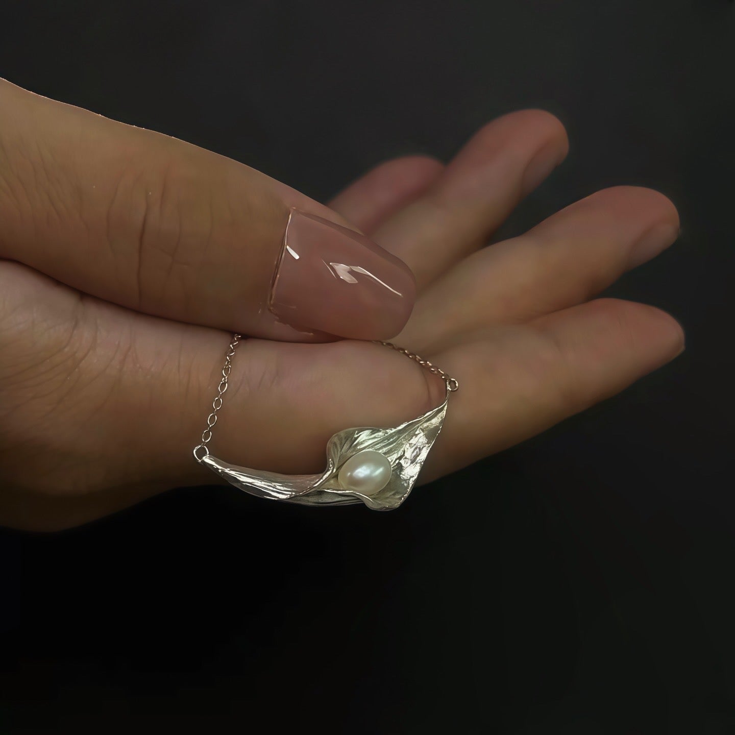 Calla Whisper Necklace