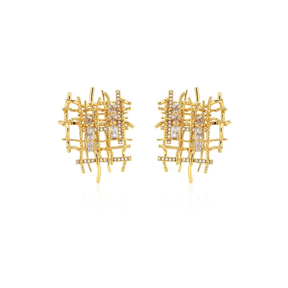 Where Lines Meet Earrings