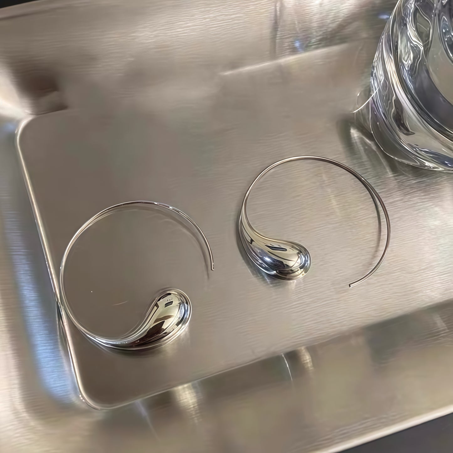 Liquid Arc Earrings