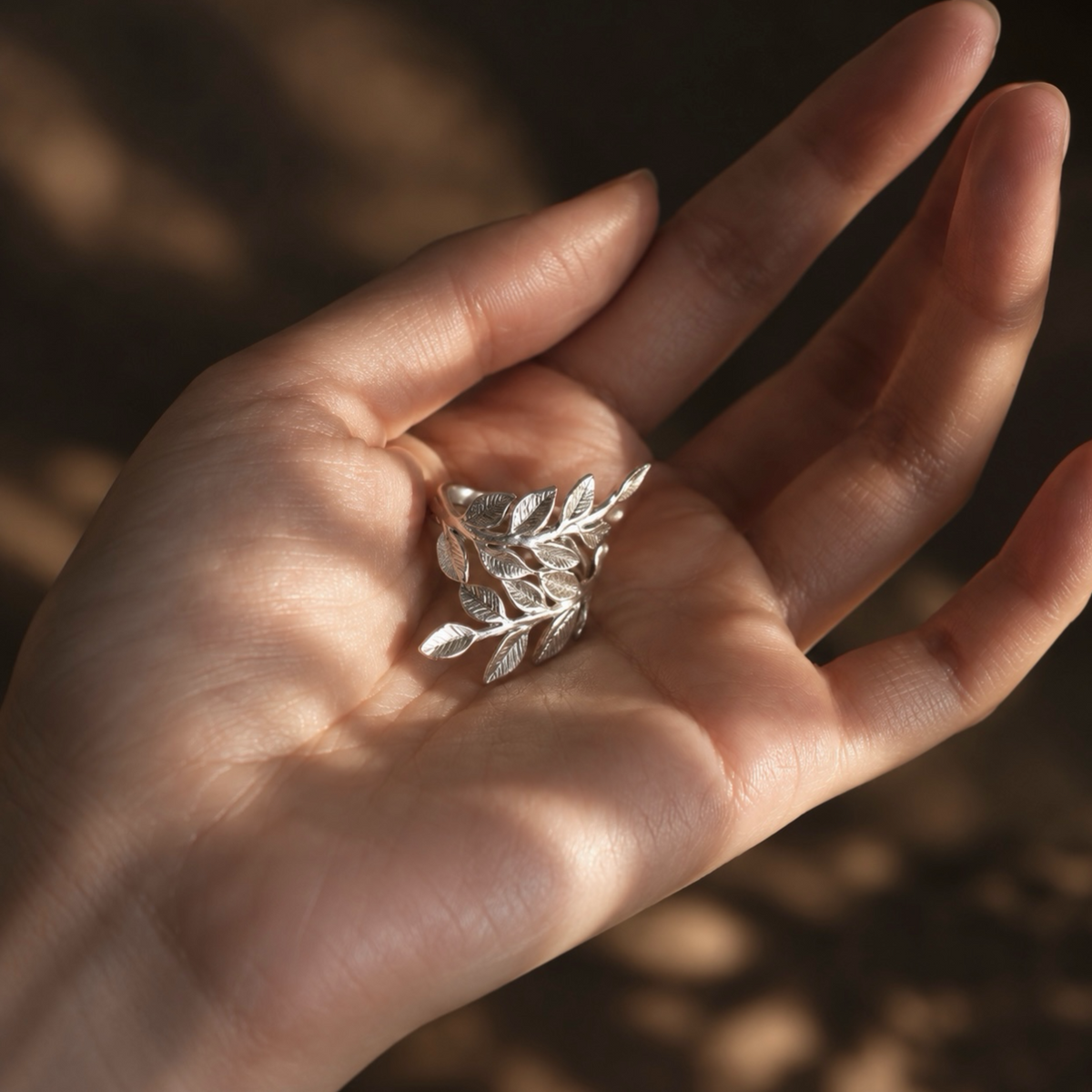 Leaves Between Us Ring