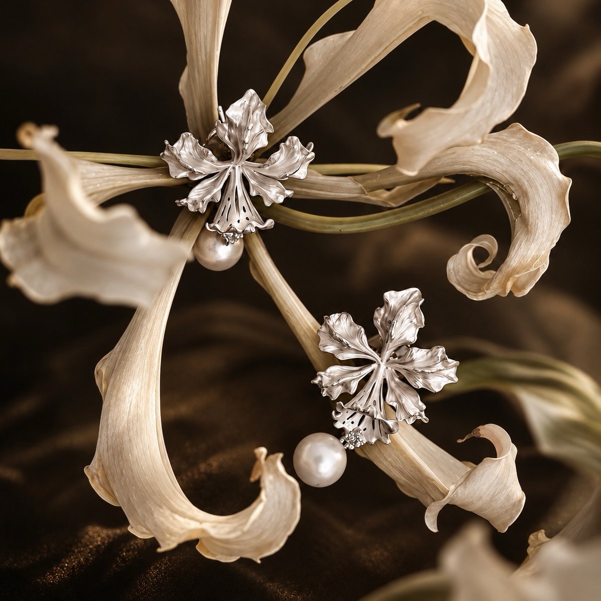 Bloom Drop Earrings