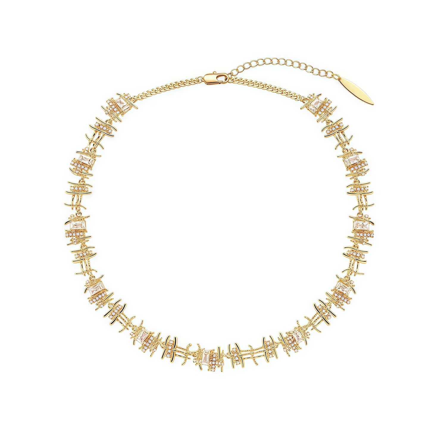 Where Lines Meet Necklace