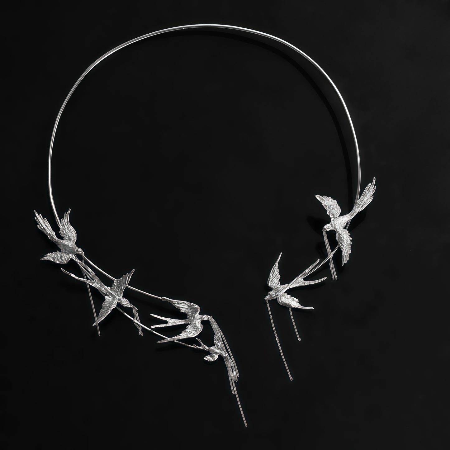 Swallow Constellation Necklace