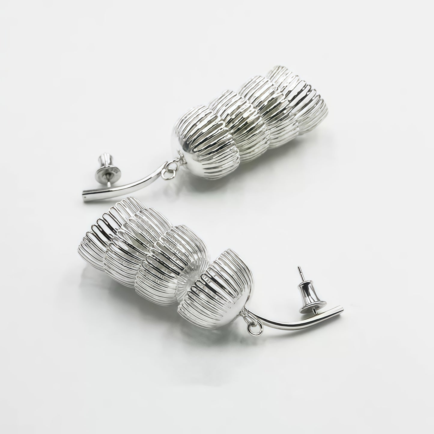 Veil Form Earrings