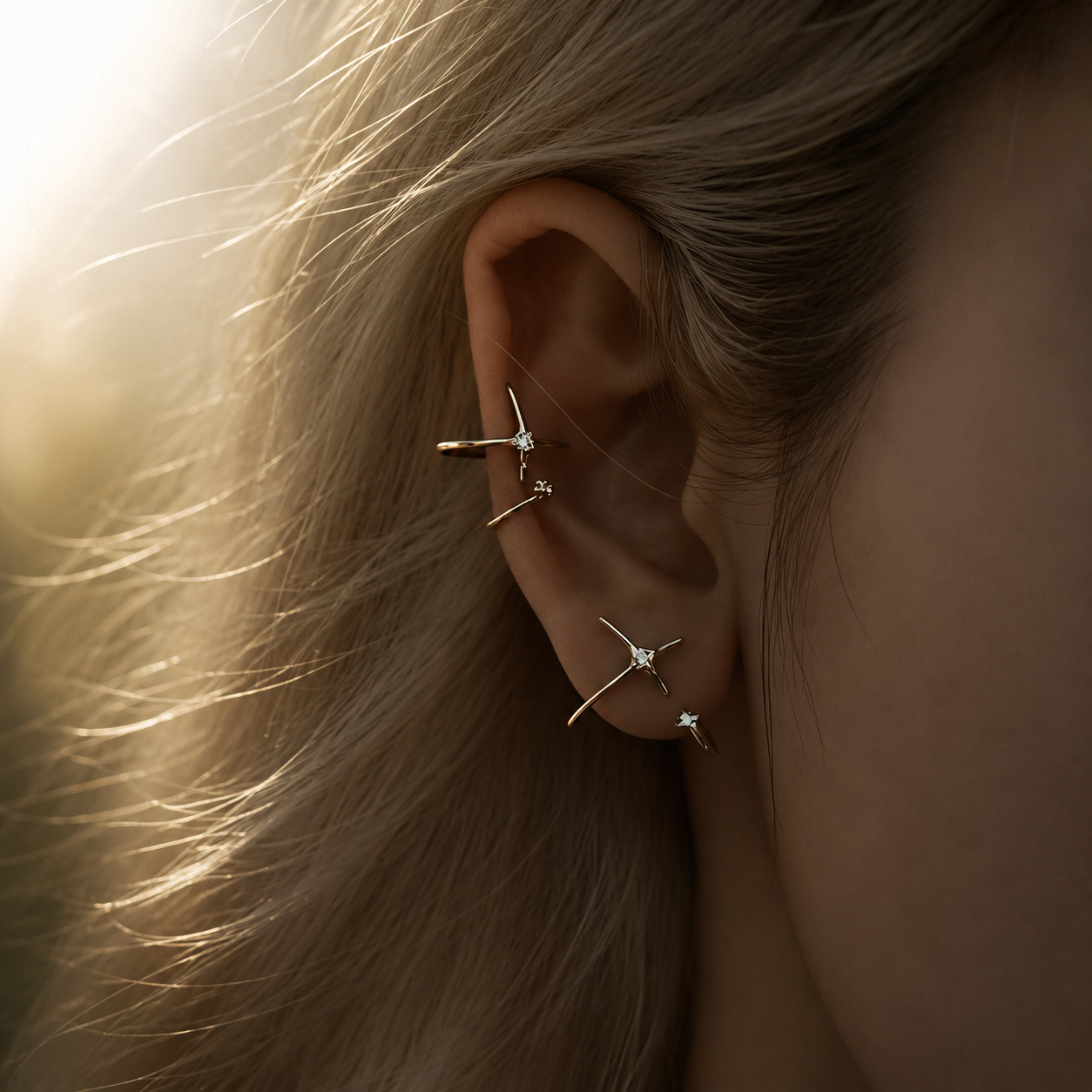 Starbound Arc Ear Cuff
