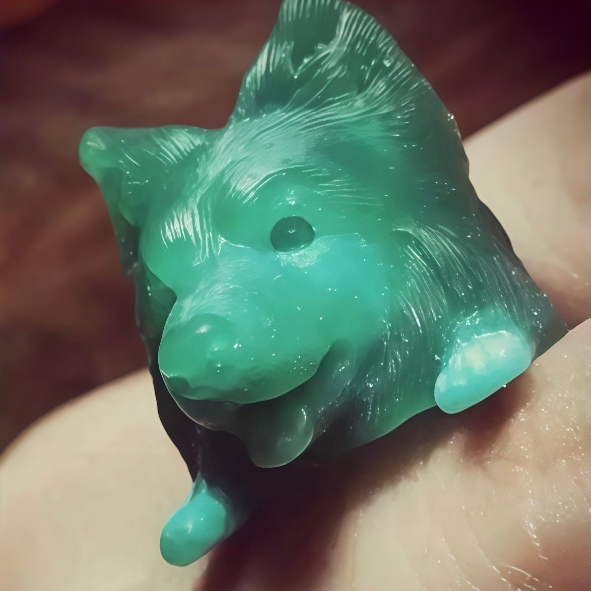 Husky Hugging Ring