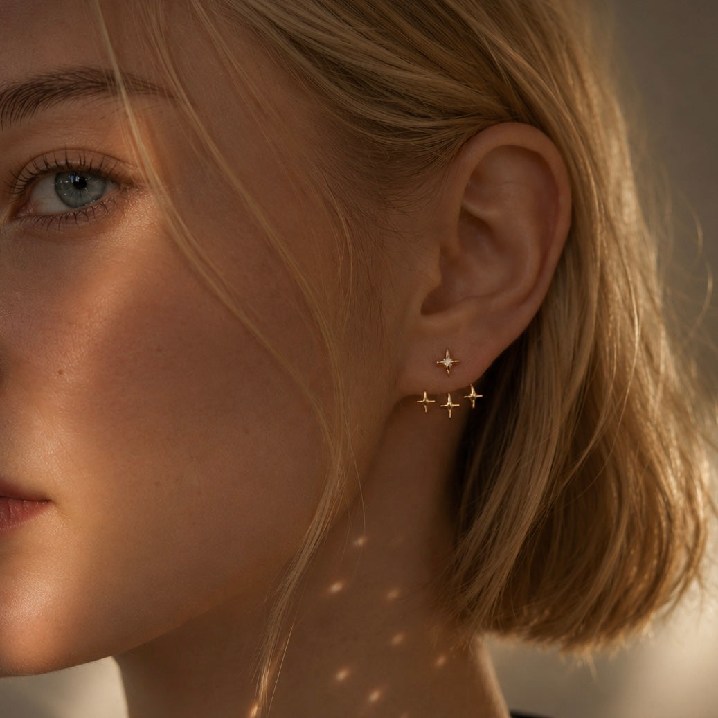 North Star Cascade Earrings
