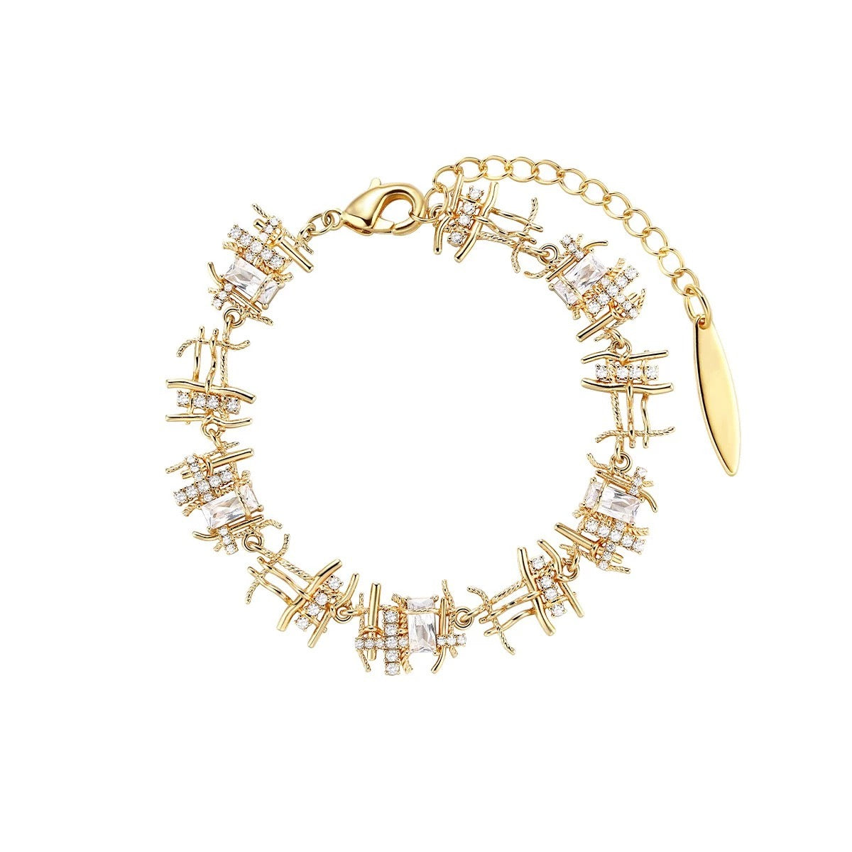 Where Lines Meet Bracelet