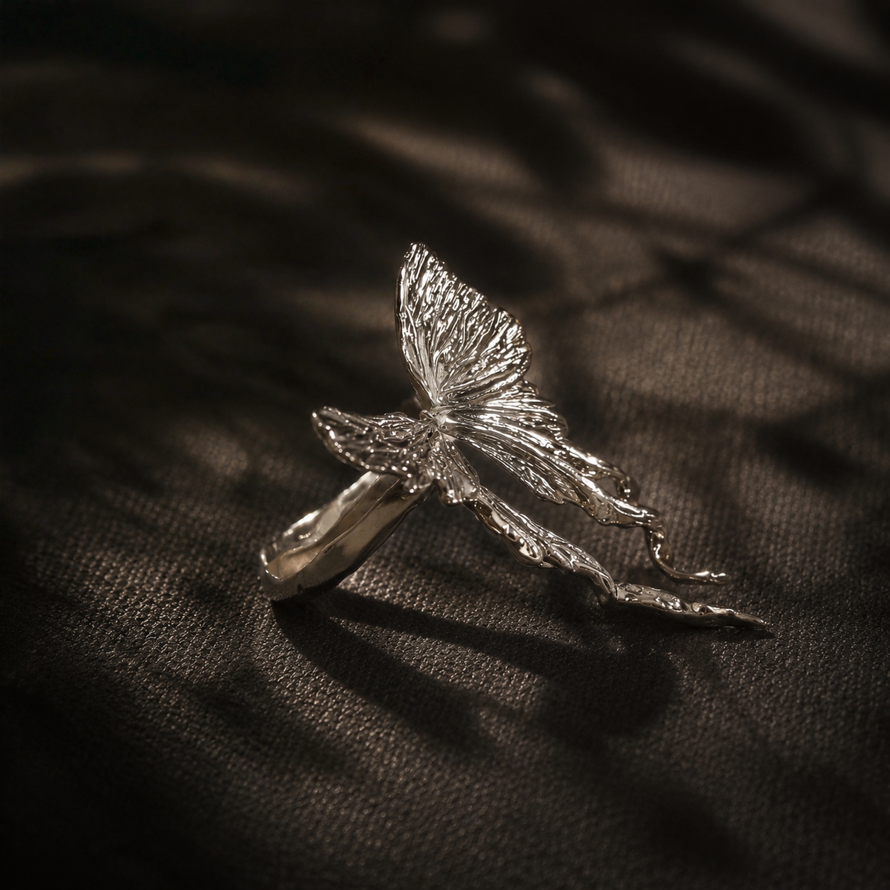 Butterfly Ribbon Ring
