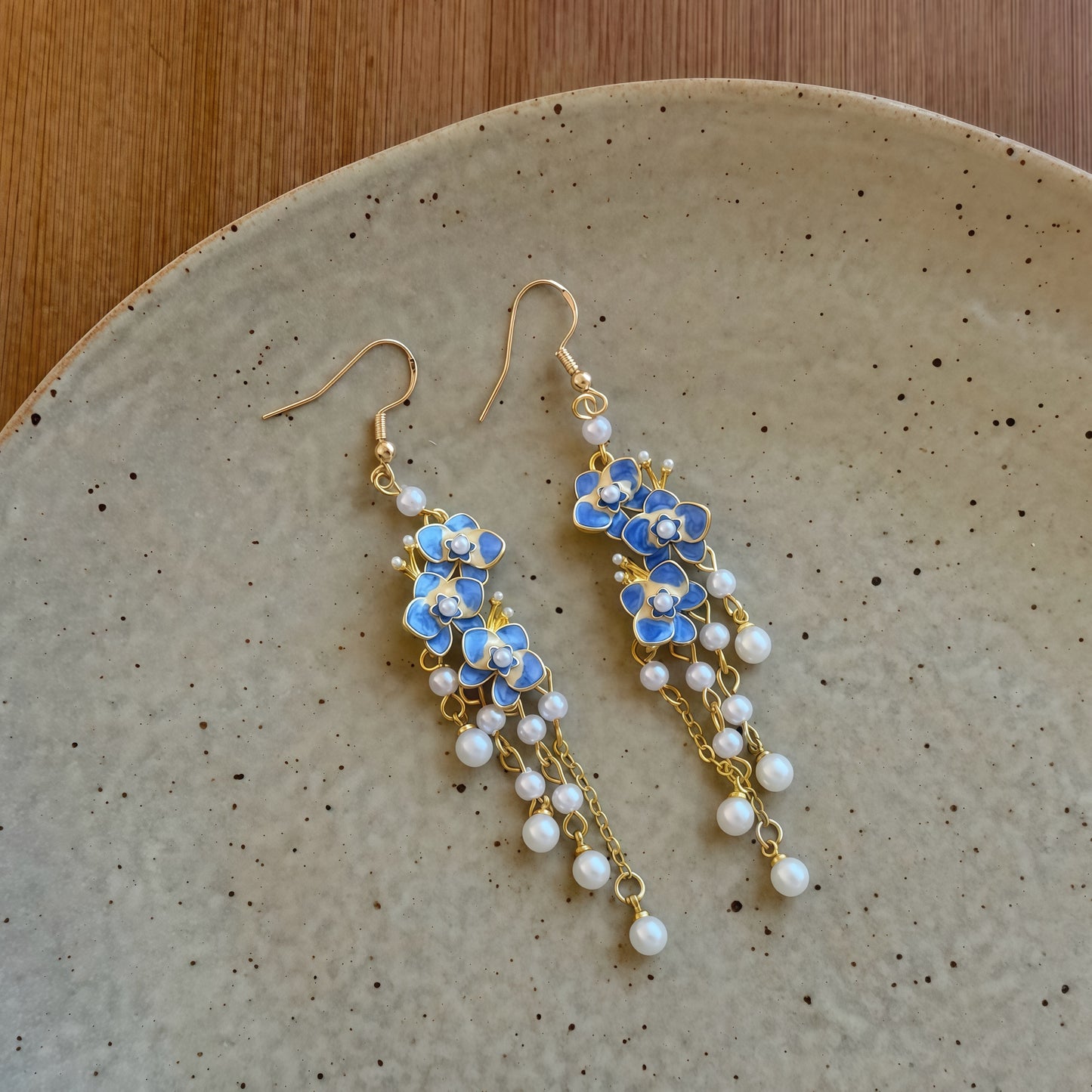 Orchid Rain Earrings