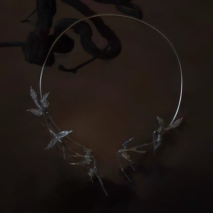 Swallow Constellation Necklace