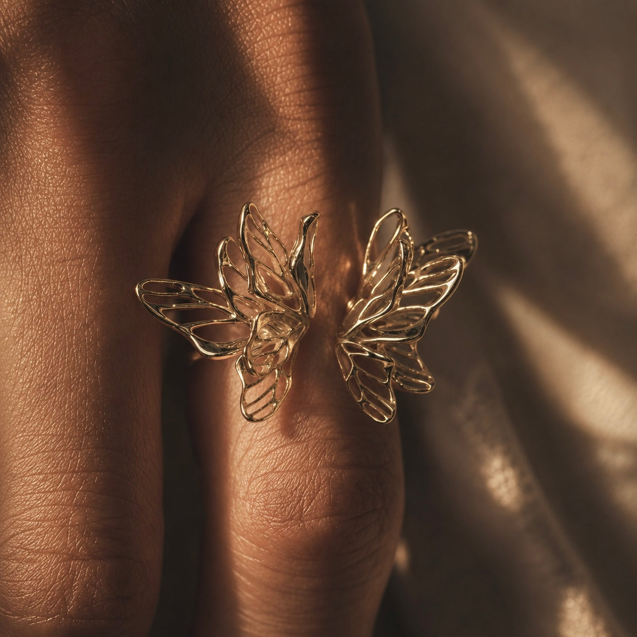 Butterfly Wing Dialogue Ring