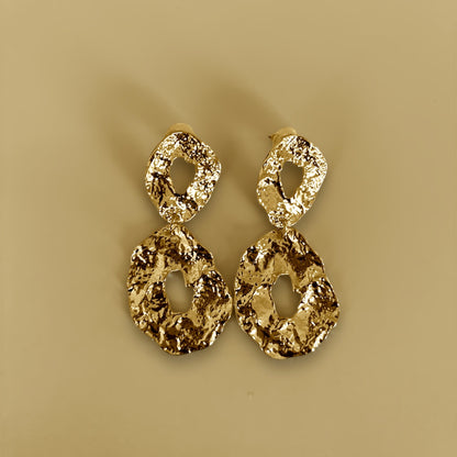 Molten Form Earrings