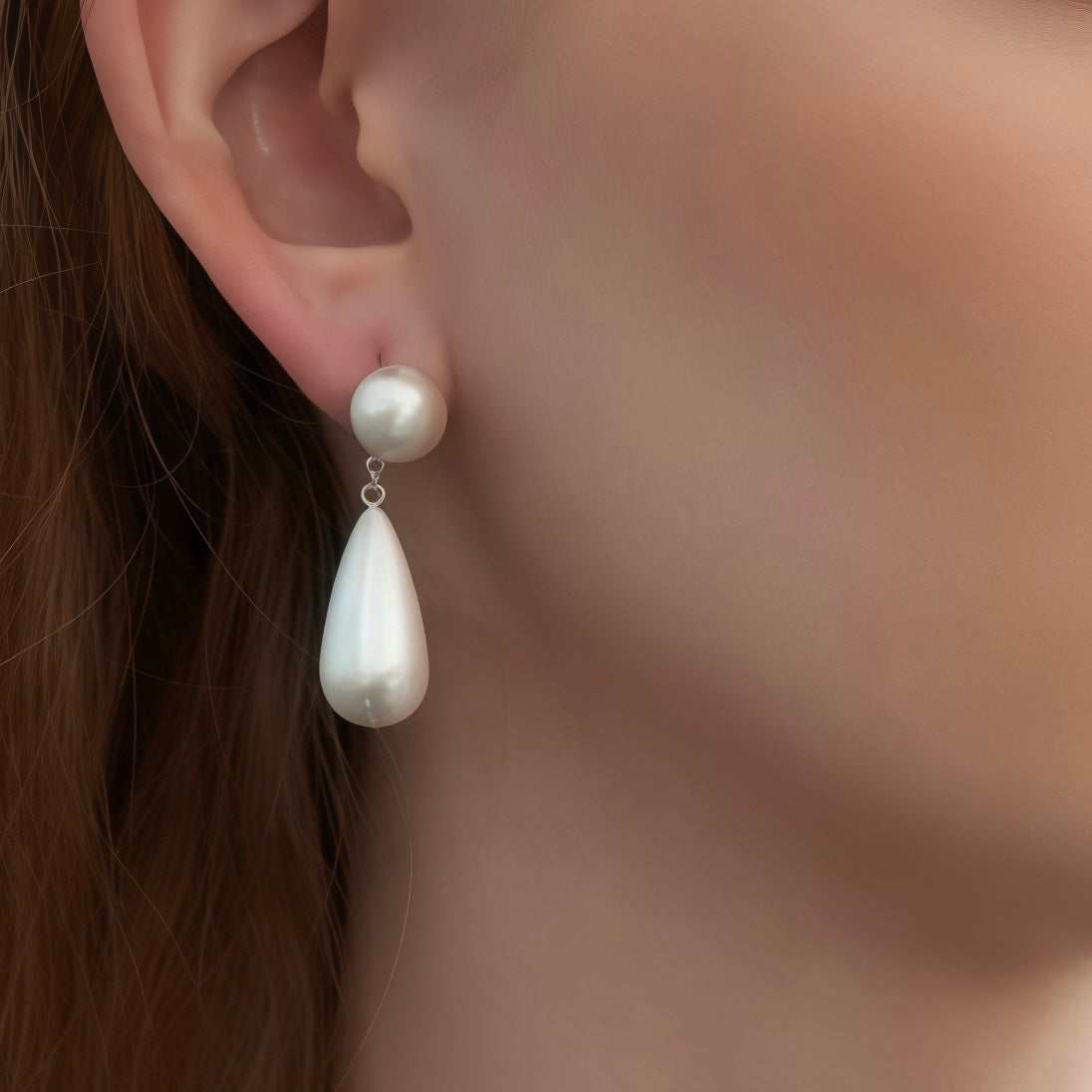 Satin Drop Earrings — Timeless Elegance, Modern Sensibility