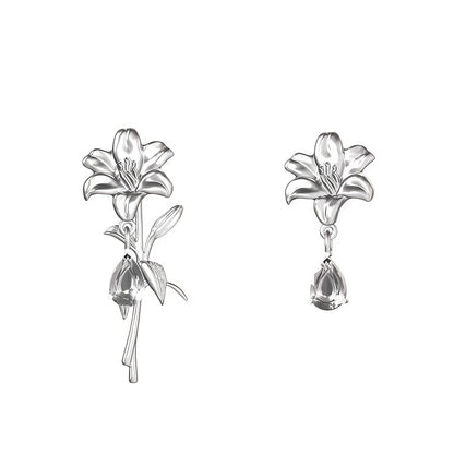 Lily Drift Earrings (2-in-1 Style)