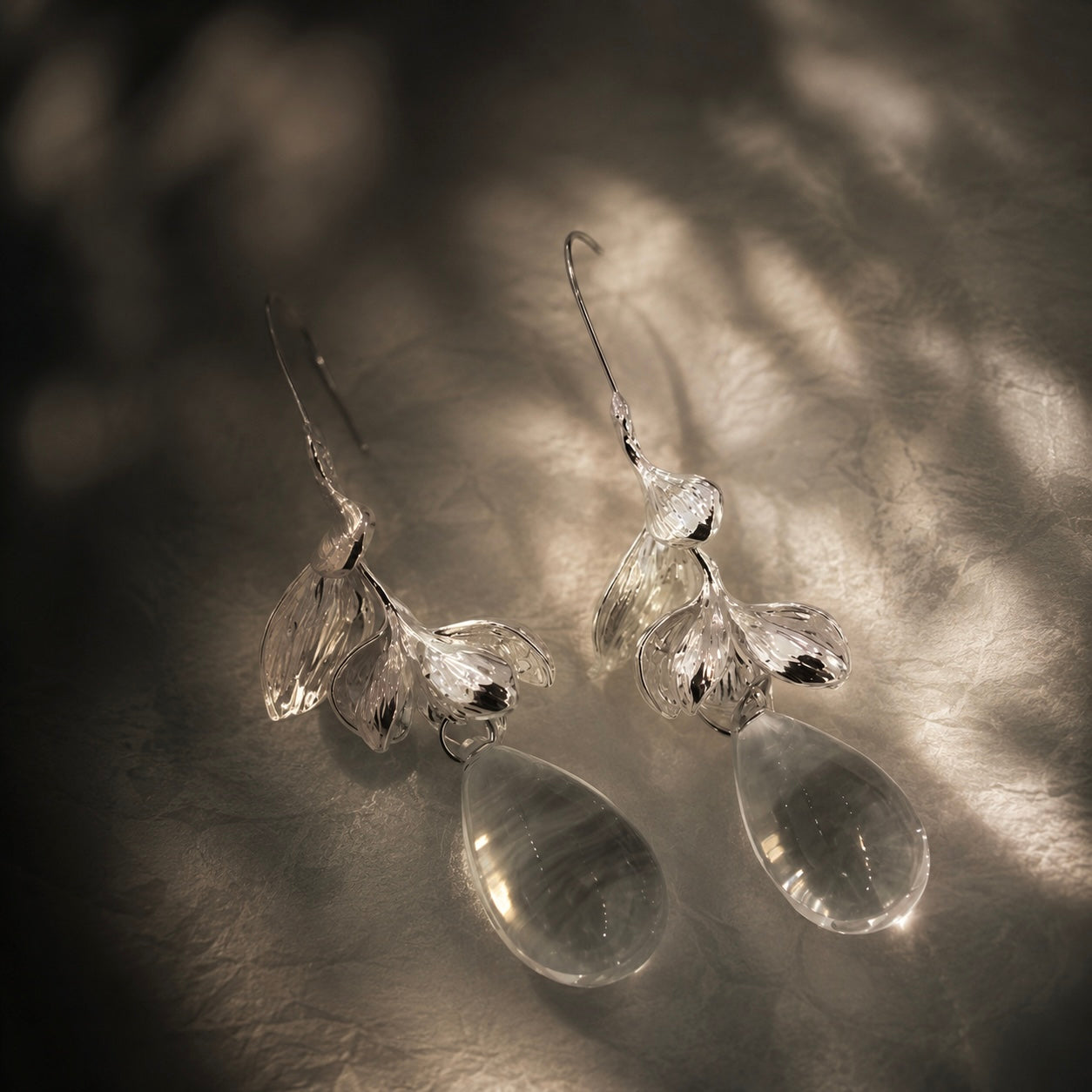 Dewdrop Botanical Earrings