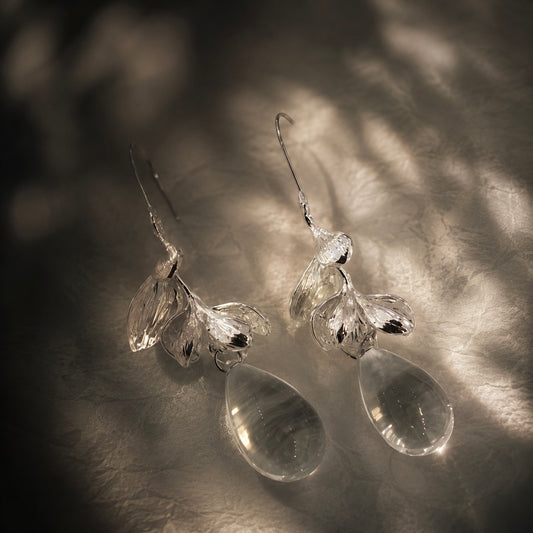 Dewdrop Botanical Earrings