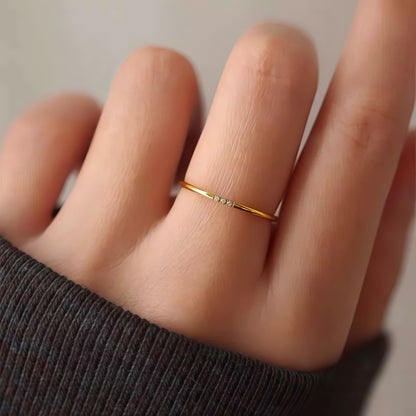 Minimal Sculptural Rings — Ultra-thin Everyday Rings
