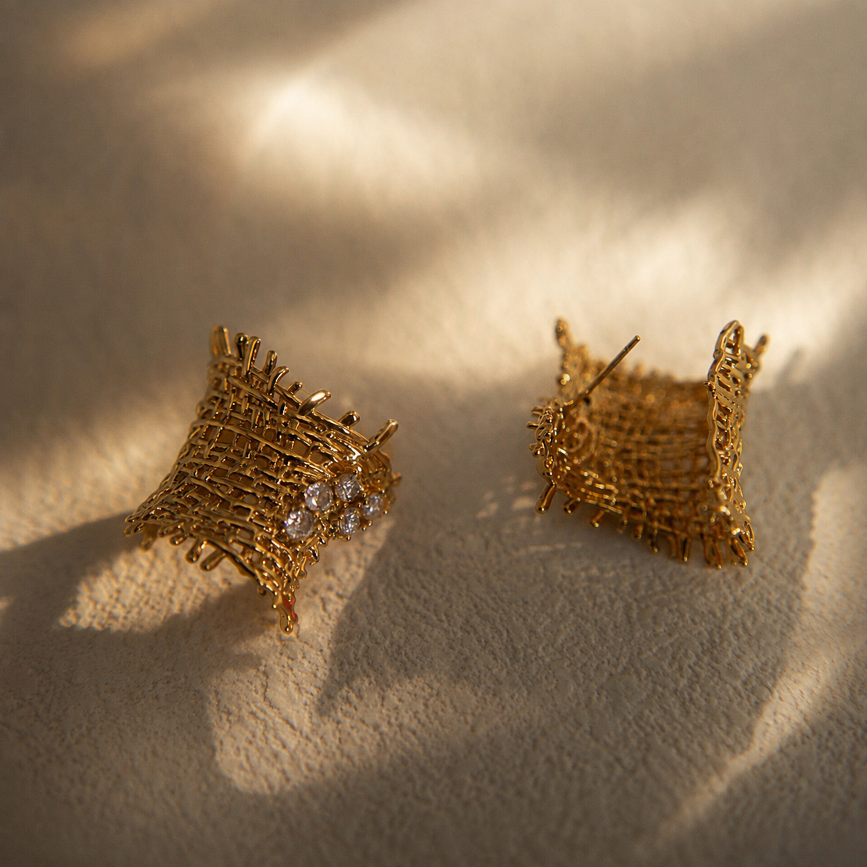 Threads of Light Earrings