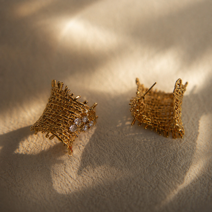 Threads of Light Earrings