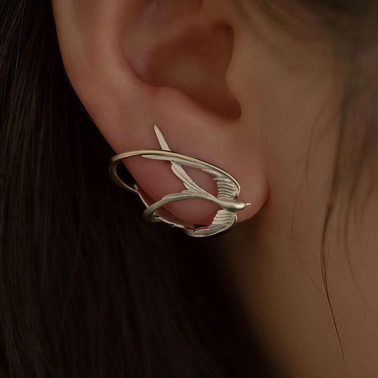 Swallow Orbit Earrings