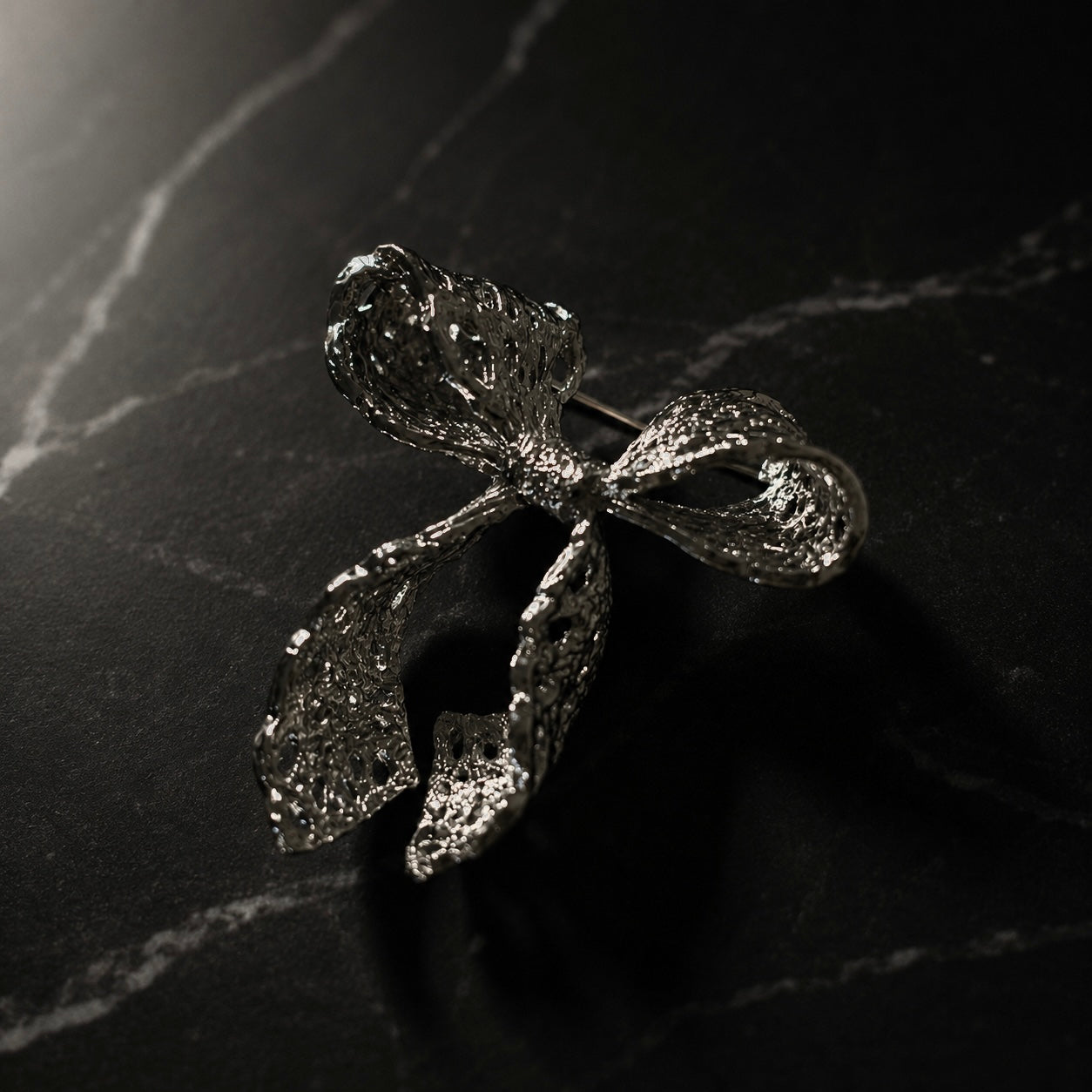 Lace Ribbon Brooch
