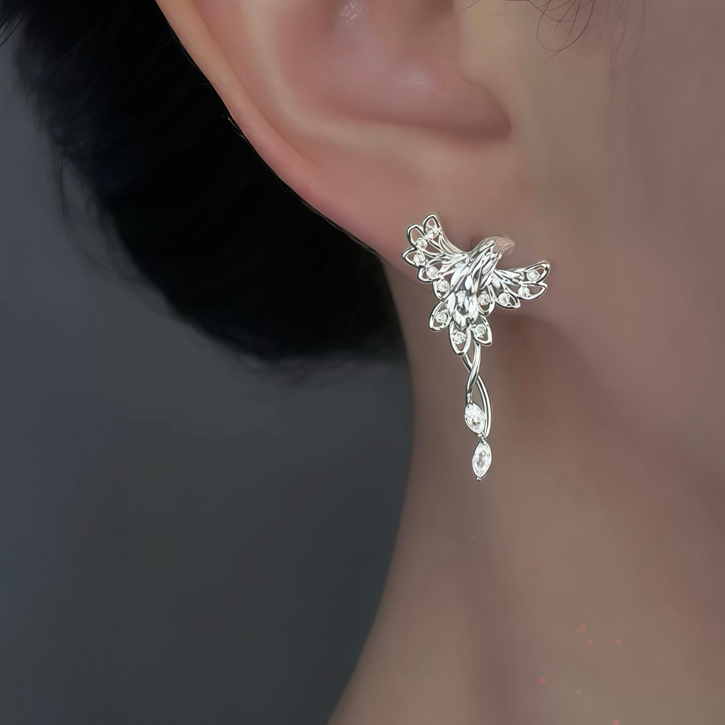 Phoenix Ascend Drop Earrings