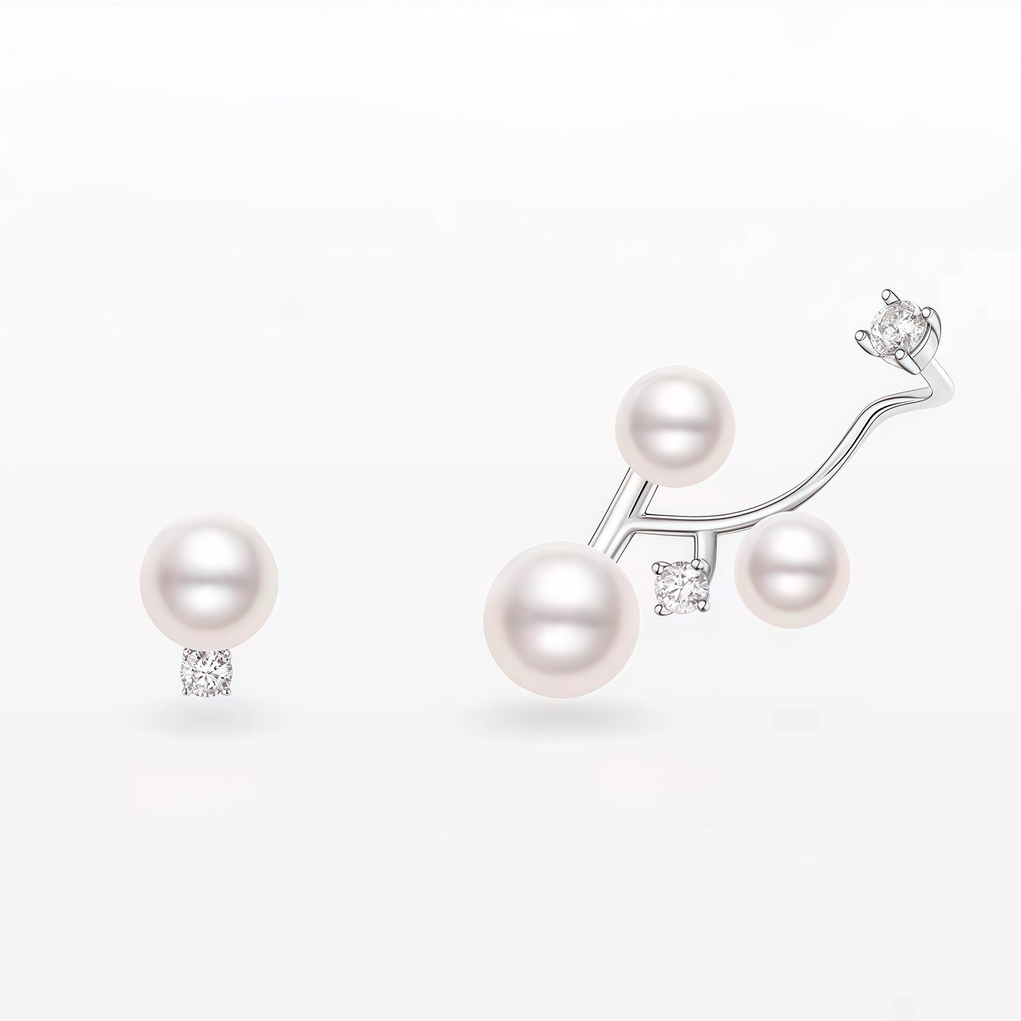 Orbiting Pearl Ear-Climber Earrings (2-in-1 Style) 15-Day Craft