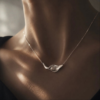 Calla Whisper Necklace