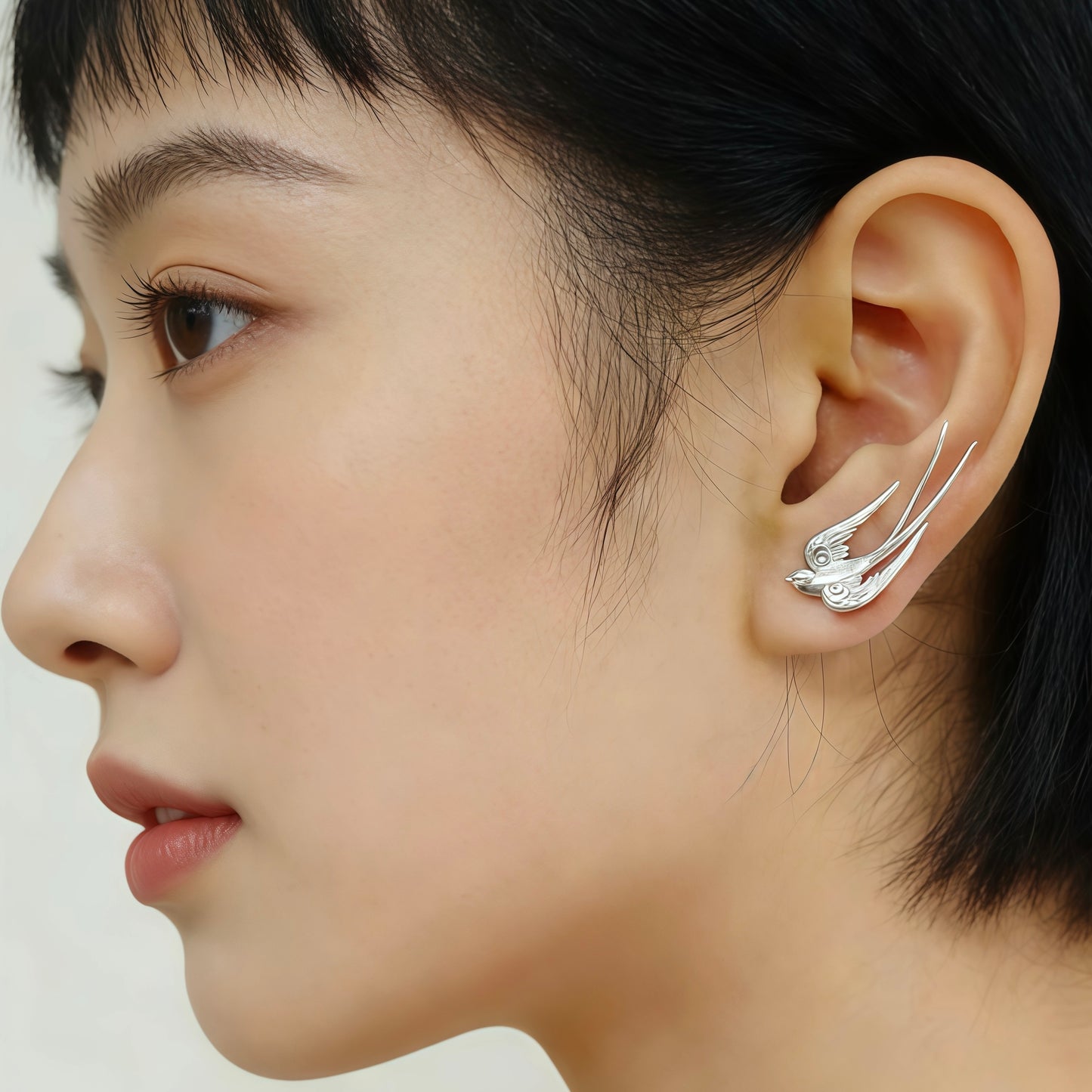 Swallow Form Earrings (30-Day Craft)