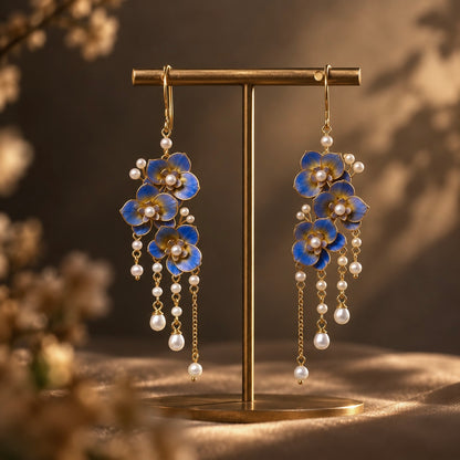 Orchid Rain Earrings