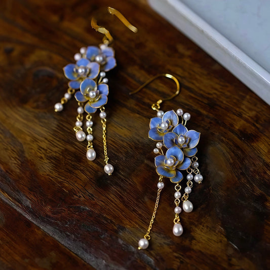 Orchid Rain Earrings
