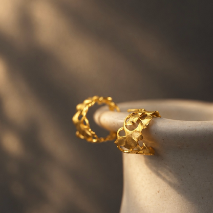 Ginkgo Reverie Ear Cuff