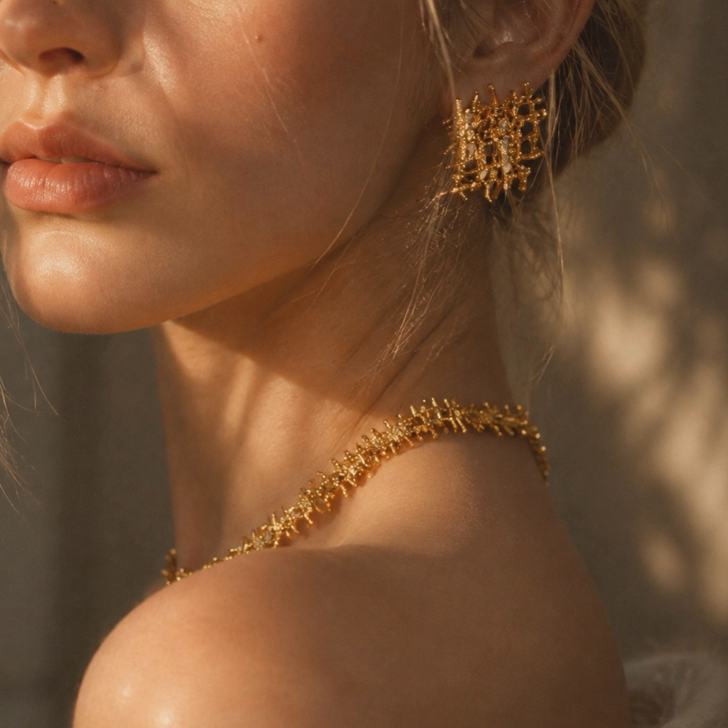Where Lines Meet Earrings