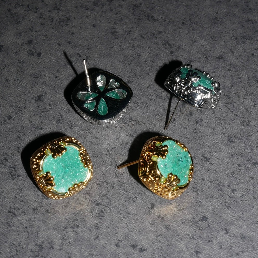 Verdant Crest Studs