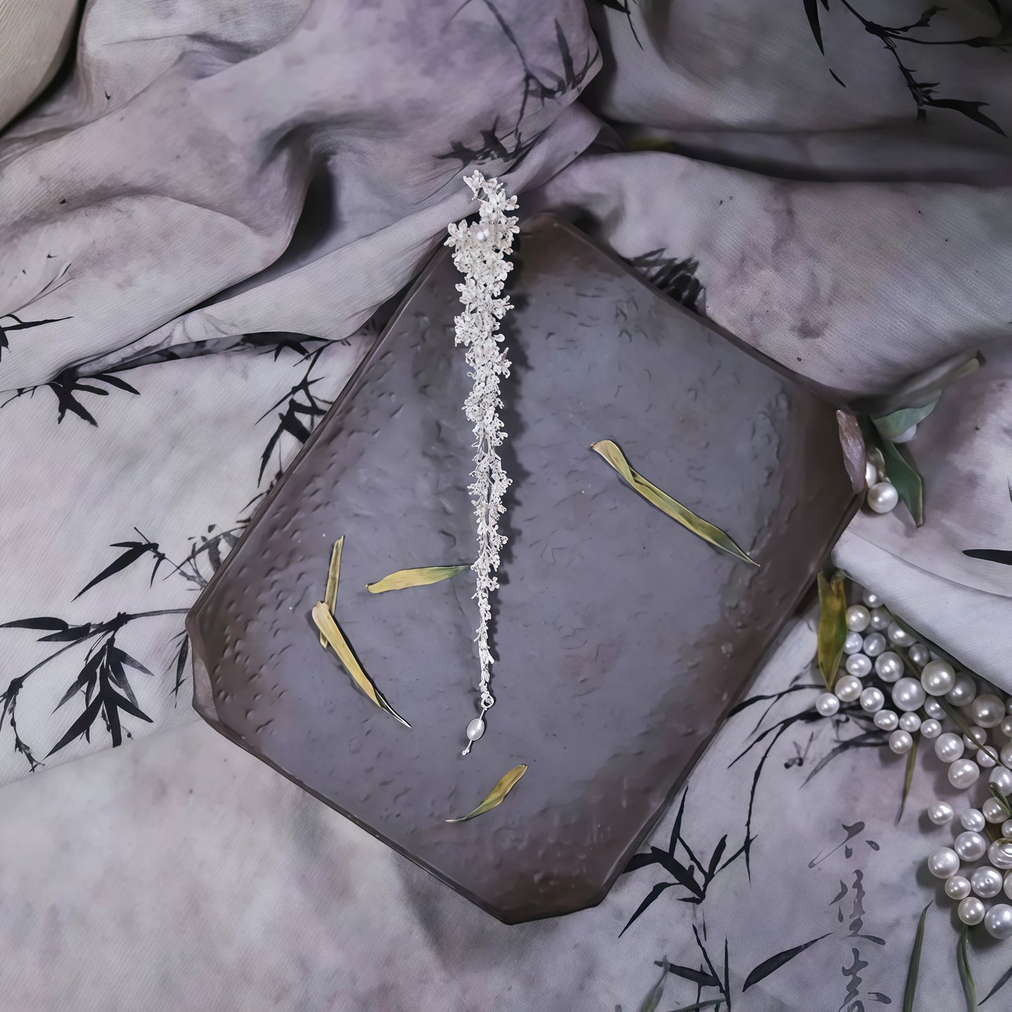 Dewfall Vine Earrings (15-Day Craft)