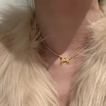 Horizon Horse Necklace