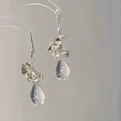 Dewdrop Botanical Earrings