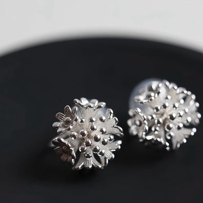 Frosted Bloom Earrings