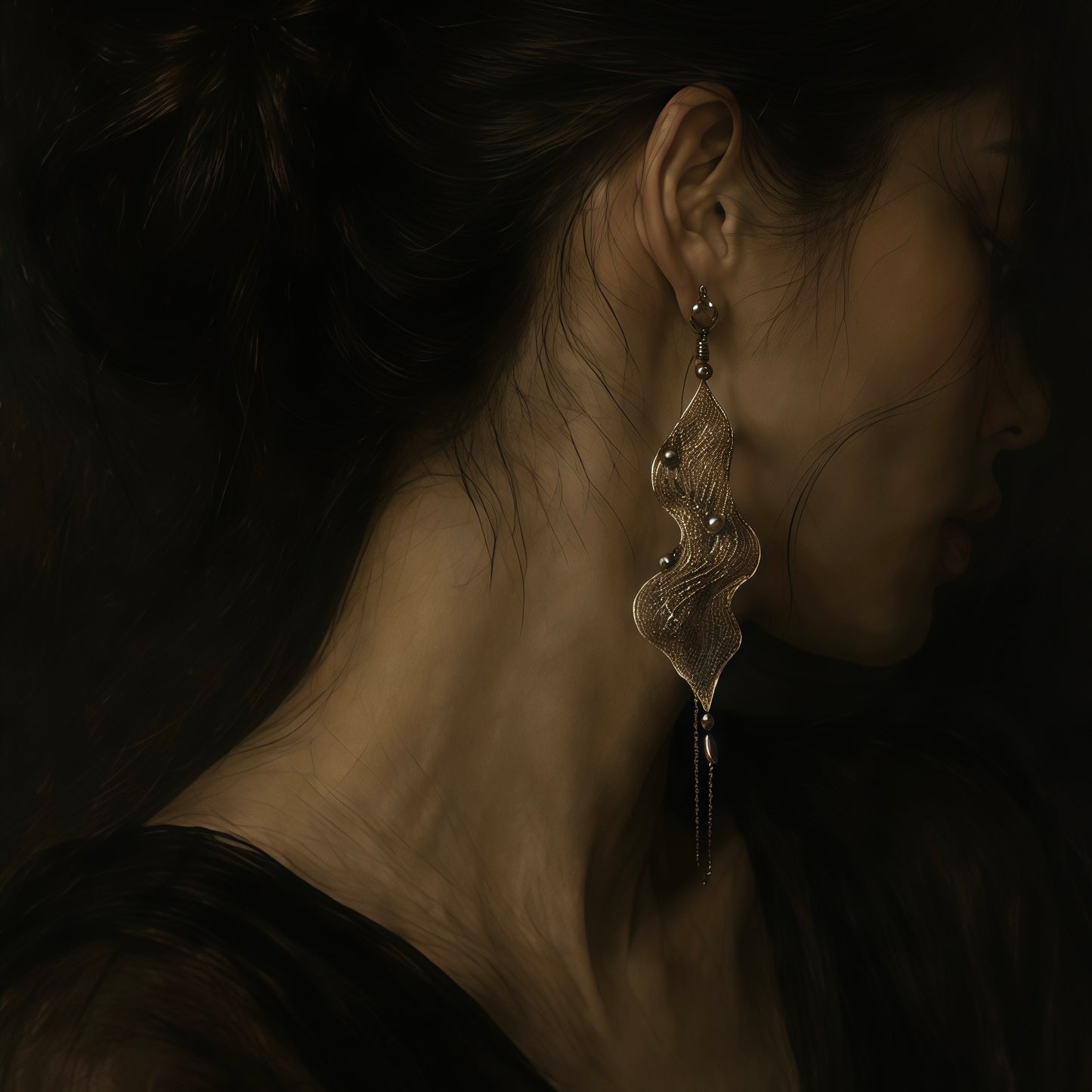 Gravity of Light Earrings