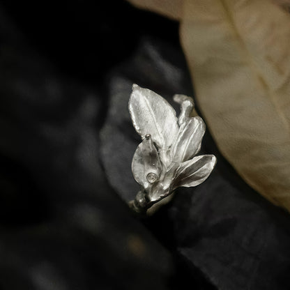 Leaf Becoming Ring