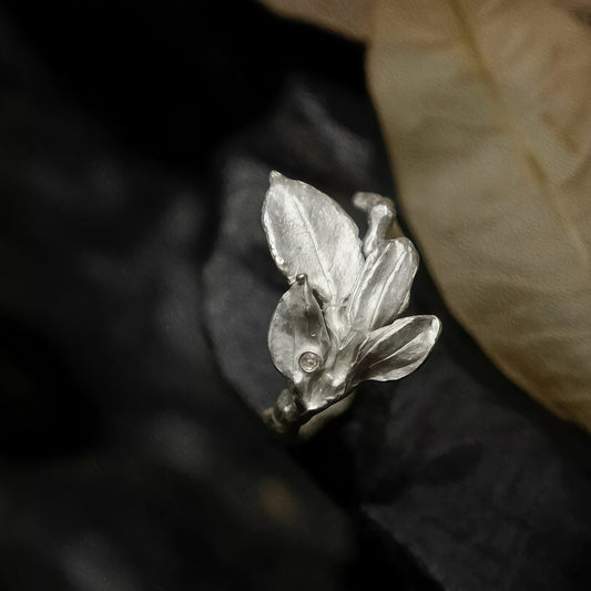 Leaf Becoming Ring