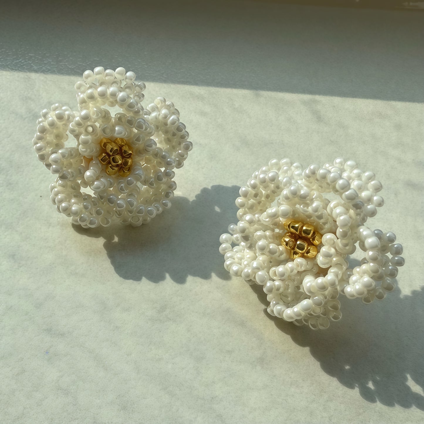 Beaded Blossom Jewelry Collection (Earrings, Ring, Necklace/Bracelet)