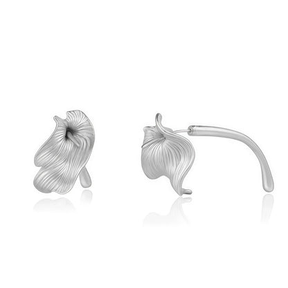 Calla Lily Sculptural Earrings