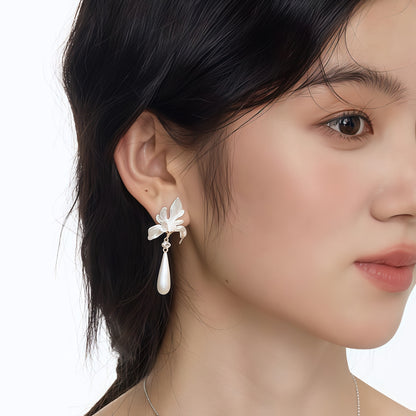 Iris Dew Drop Earrings