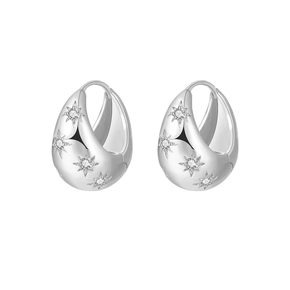 Celestia Hoop Earrings
